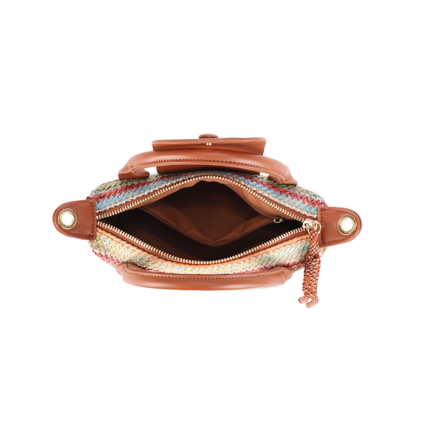 Sunset Weave Mini Satchel