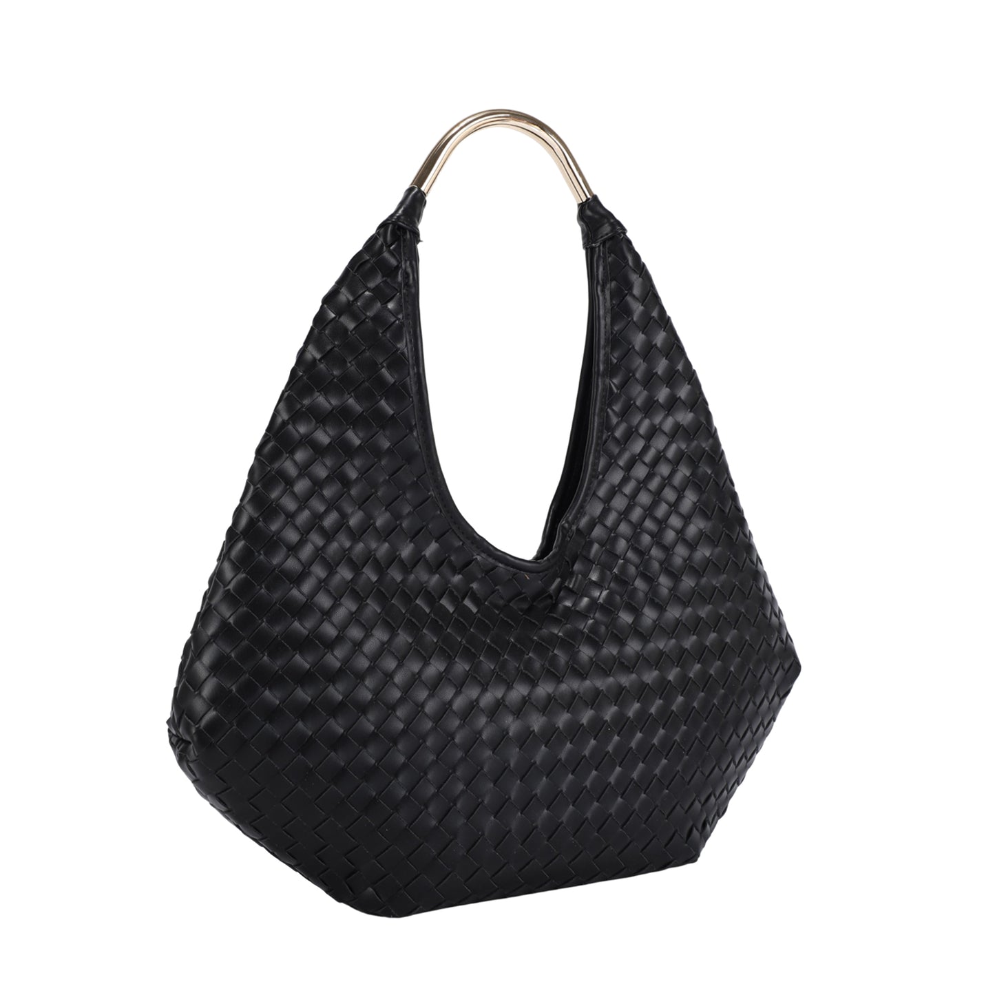 Aria Woven Hobo Bag