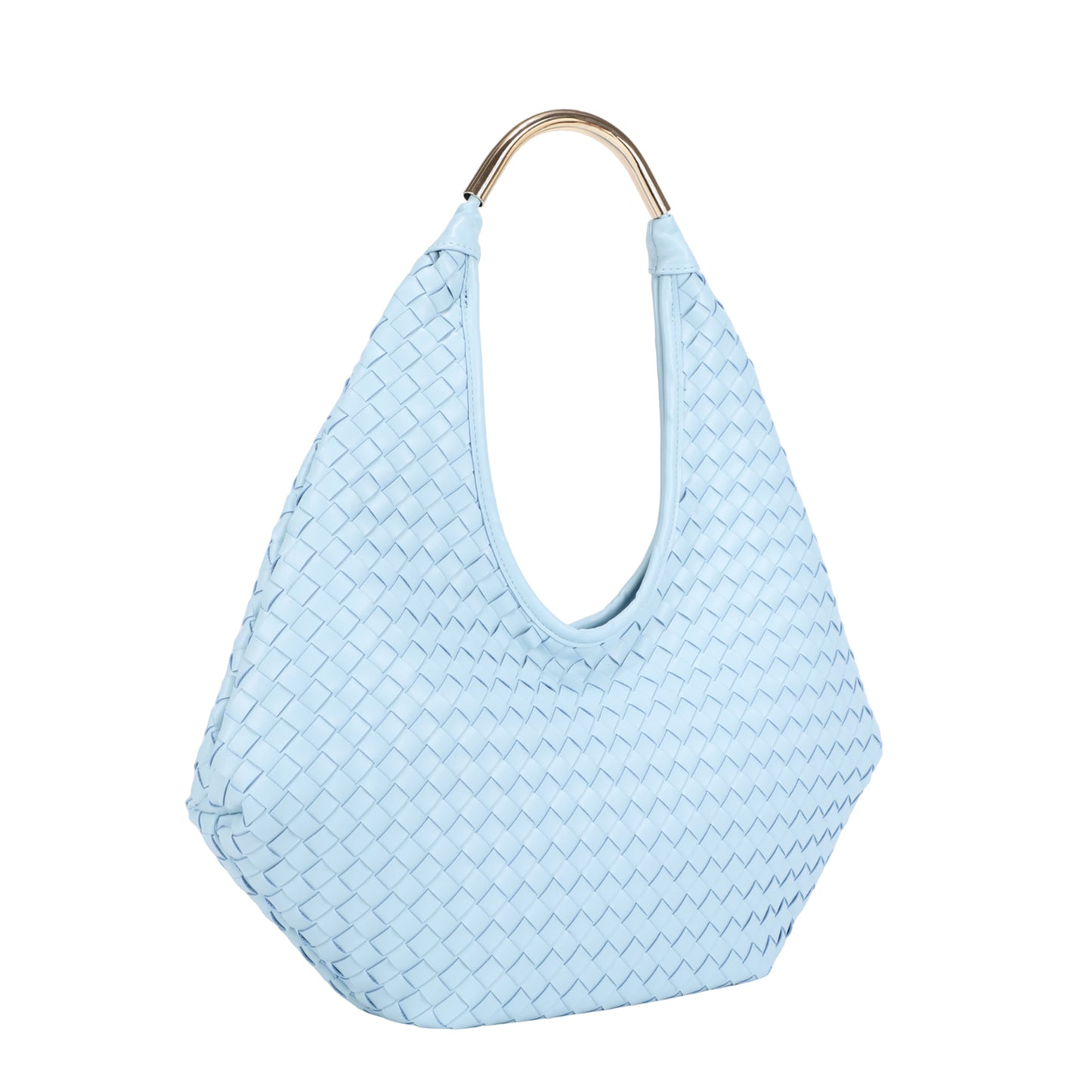 Aria Woven Hobo Bag