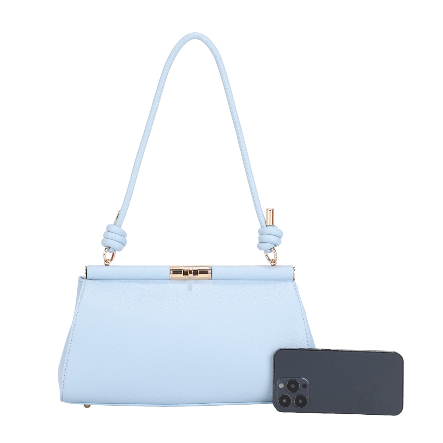 Sienna Luxe Frame Shoulder Bag