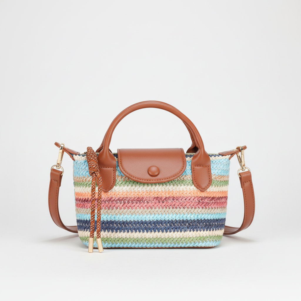 Sunset Weave Mini Satchel