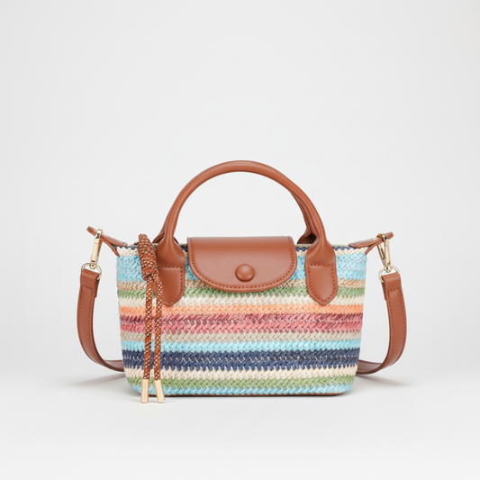 Sunset Weave Mini Satchel