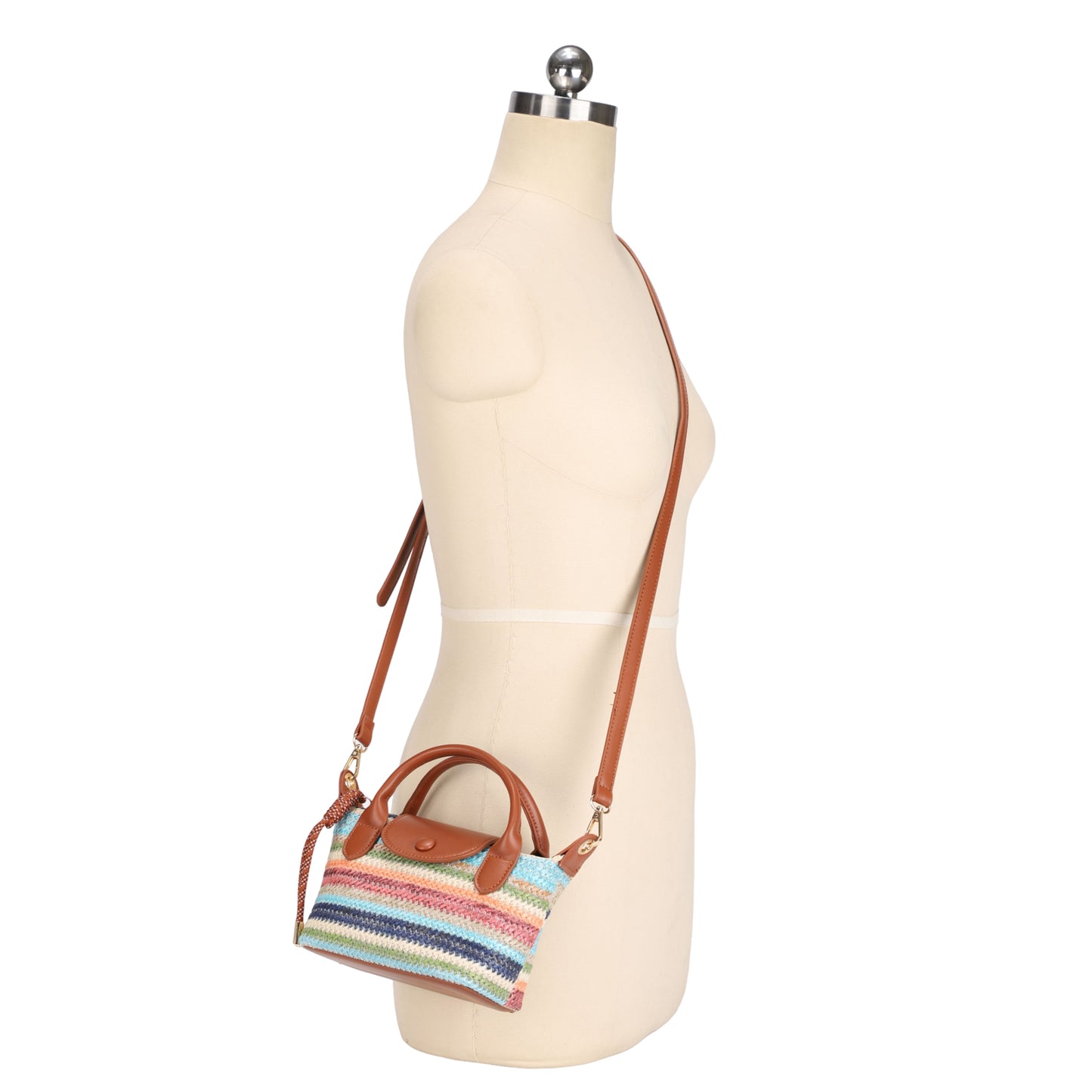 Sunset Weave Mini Satchel