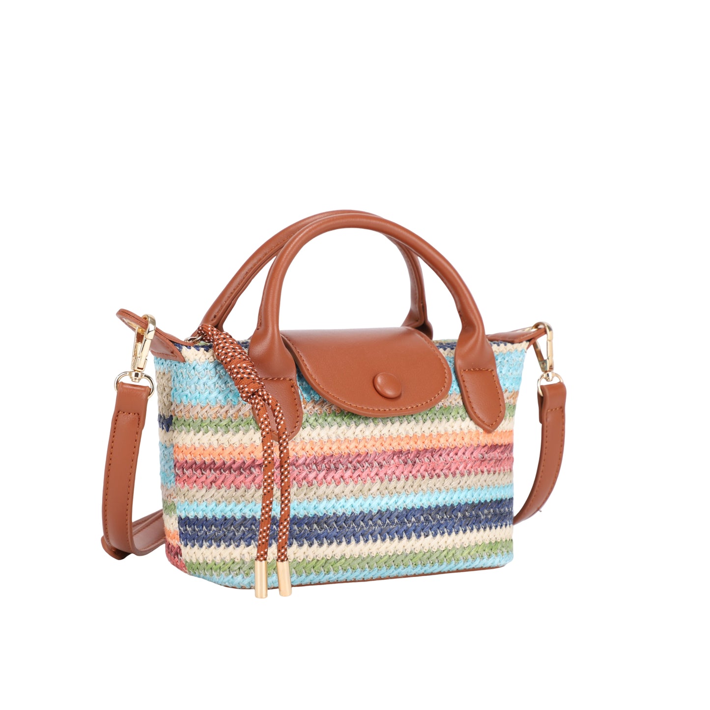 Sunset Weave Mini Satchel