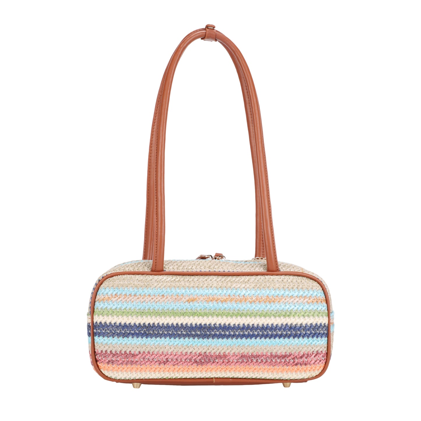 Coastal Stripe East-West Shoulder Bag