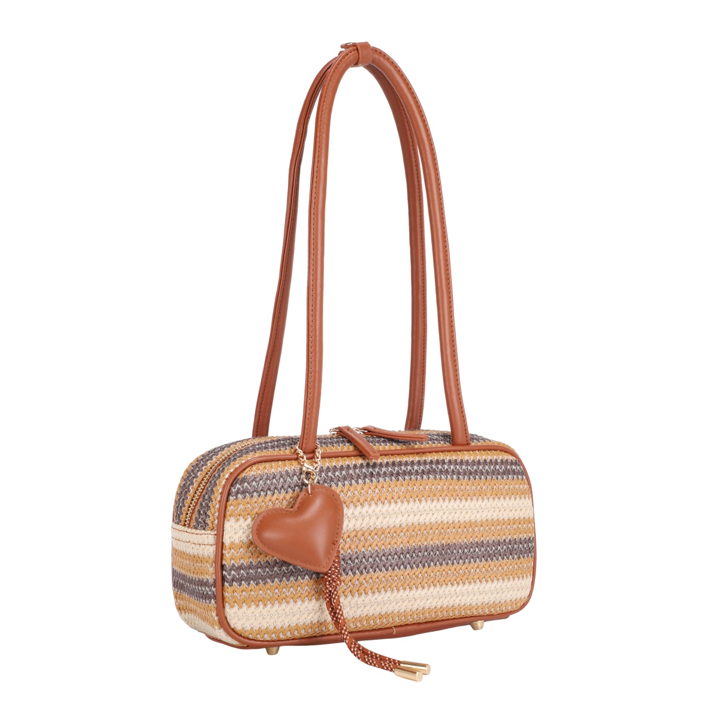 Coastal Stripe East-West Shoulder Bag