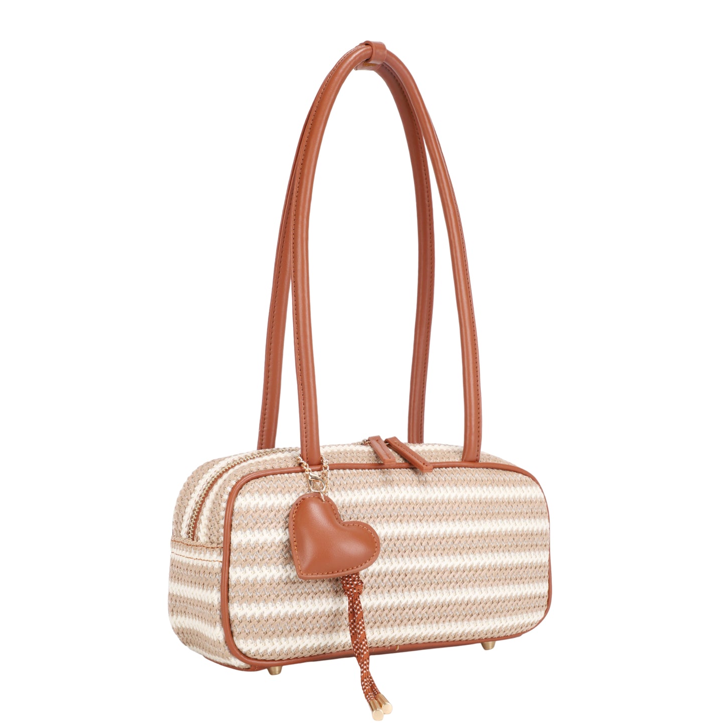 Coastal Stripe East-West Shoulder Bag