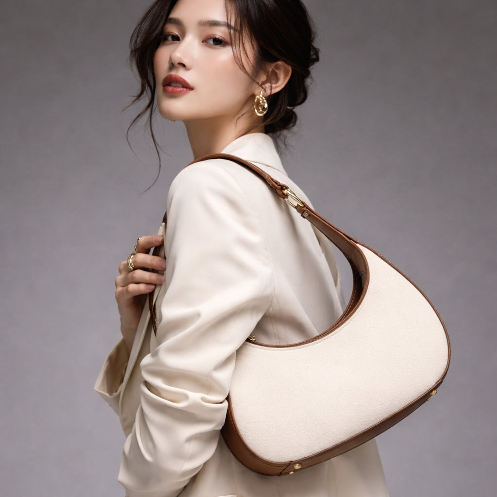 Elara Effortless Ease Canvas Shoulder Bag